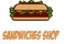 Sandwiches Shop Fast Food Logo Vector File