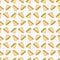 Sandwiches Triangles Seamless Vector Pattern, Hand Drawn