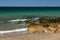 Sandwitch boardwalk beach at Cape Cod Massachusetts