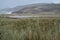 Sandwood Bay, Highlands of Scotland. Remote bay with white sand, dunes and reeds. Can only be reached on foot.