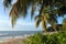 Sandy beach in Batu Ferringhi, Penang Island, Malaysia