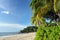 Sandy beach in Batu Ferringhi, Penang Island, Malaysia