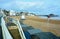 The sandy beach at Broadstairs. Kent, UK.