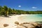 Sandy beach on Drawaqa Island, Yasawa Islands, Fiji