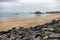 Sandy Beach on the English Channel in Brittany