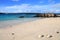 Sandy beach of Great Darwin Bay, Genovesa Island, Galapagos National Park, Ecuador