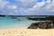 Sandy beach of Great Darwin Bay, Genovesa Island, Galapagos National Park, Ecuador