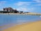 Sandy beach in Haikou, Hainan Island, China