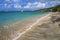 Sandy beach at Hillsborough Bay, Carriacou Island, Grenada