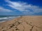 Sandy Beach On Ilha Da Culatra In the Algarve Region of Portugal