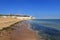 The sandy beach at Joss Bay on the south Kent coast