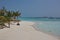 Sandy Beach in Maldivian Resort