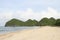 Sandy beach of Philippines, Negros Occidental, Sipalay