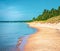 Sandy Beach at Whitefish Dunes State Park on Lake Michigan