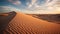 Sandy Dunes in Doana Huelva AI Generated