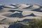 Sandy dunes by sea