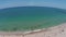 Sandy Florida beach aerial view