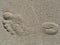 Sandy Footprint