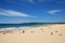 Sandy Maroubra Beach and azure blue Pacific