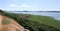 Sandy road around Lake Vrana near Zadar, Croatia