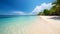 Sandy sanctuary, exquisite tropical beach, sunlit sands, and serene coastal beauty