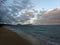 Sandy shoreline of Kahala Beach