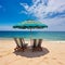 Sandy shoreline, sandy beach, whispy clouds, and scenic beauty of the shore