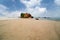Sandy tropical beach in Mirissa, Sri lanka