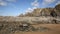 Sandymouth beach North Cornwall England UK with unusual beautiful rock formations