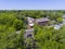 Sanford Mill aerial view, Medway, Massachusetts, USA