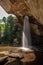 Sang Chan Waterfall Moonlight Waterfall at Pha Taem National Park ,Ubon Ratchathani province,Thailand