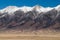 Sangre de Christo Mountains Rise Above the San Luis Valley, Colorado.