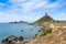 Sanguinaires bloodthirsty Islands hiking path, Corsica, France