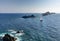 The Sanguinaires islands near Ajaccio in Corsica - France