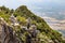 Sanhuang Basilica on the top of Songshan Mountain, Dengfeng, Henan, China.