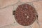 Sanitary sewer, cast iron cover