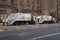 Sanitation trucks for collecting refuse NYC