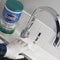 Sanitizing a Sink with Clorox Disinfecting Wipes