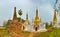 Sankar pagoda. Stupa on the foreground. Shan state. Myanmar. Pan