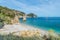 Sansone beach on Elba Island