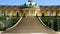 The Sanssouci palace in Potsdam, Germany.