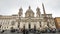 Sant`agnese church in Piazza Navona, Rome