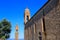 Sant`Agostino Church and bell tower of Palazzo dei Priori in Mon