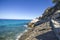 SANT`ANDREA beach with Crystal clean blue water