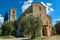 Sant& x27;Antimo Abbey, Castelnuovo dell Abate, Montalcino, Tuscany, Italy