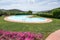 SANT\'ANTONIO DI GALLURA, SARDINIA/ITALY - MAY 20 : Swimming pool