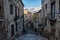 Sant Domenec Stairs in Old Town of Girona