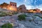 Sant Marti Empuries church from behind