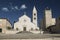 Sant Peter church town Supetar in Brac island In Croatia on Adriatic sea