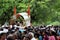 Sant Tukaram palkhi procession chariot, Maharastra, India